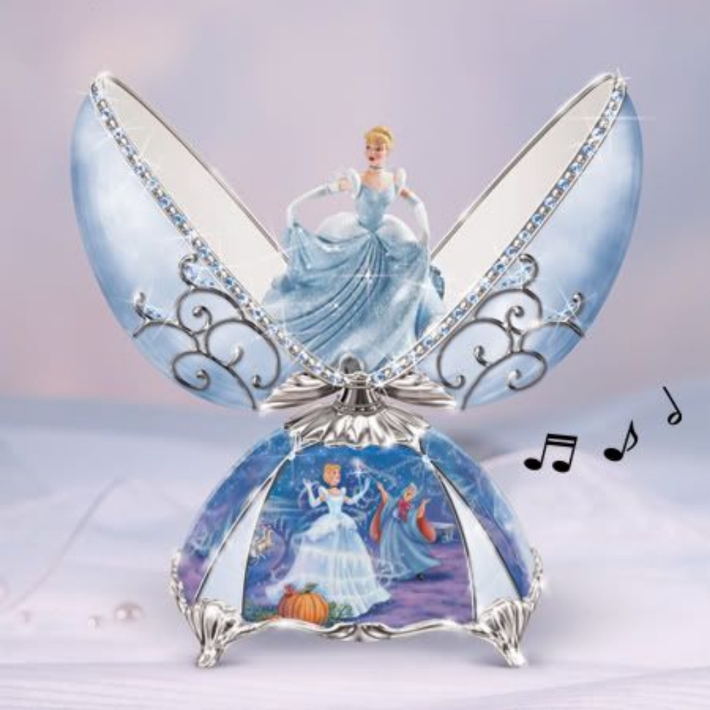 COLLECTION Figure porcelain musical Fabergé Cinderella DISNEY Ardleigh Elliot